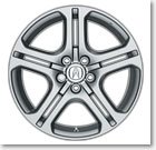 TL 18 Sparkle Silver High Performance Alloy Wheel