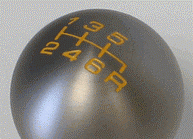 2008 CR Shift Knob (now available with red lettering)