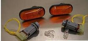 Amber side markers (Separate pieces)